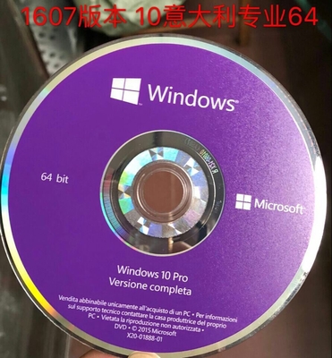 1 GHz Windows 10 Pro OEM DVD , Activation Online Windows 10 Professional OEM