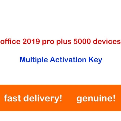 500 PCs Office 2019 License Key Lifetime Professional  Activation Code