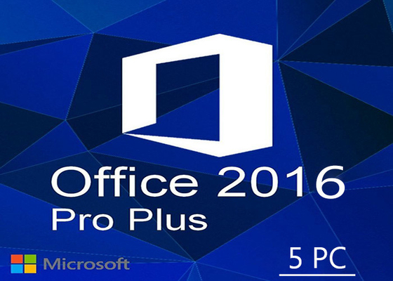 5 User Office 2016 License Key 2gb 4gb Microsoft Product Key Lifetime