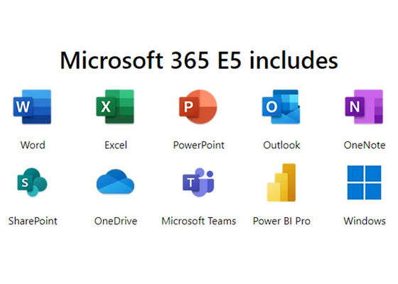 Office 365 E5 200 User Enterprise Licence Key One Year Subscription