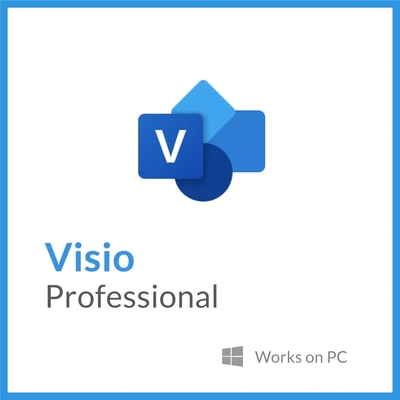 Volume License Of Visio Professional Of The Latest 2024 For 500 Users
