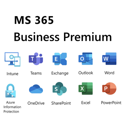 MS 365 Business Premium 35 User Yearly Subscription With Teams
