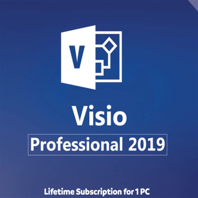 Online Visio 2019 Professional Key 32 64Bit