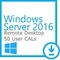RDS Remote Desktop Services For Windows Server 2016 50 User CAL Digital Key