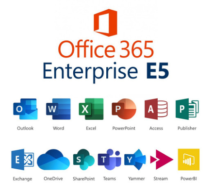 Office 365 E5 200 User1 Tb Capacity Online Activation Product For Market