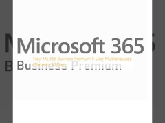 New Ms 365 Business Premium 5 User Multilanguage 